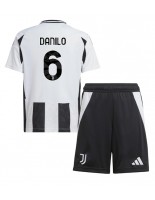 Juventus Danilo Luiz #6 Domácí dres pro děti 2024-25 Krátký Rukáv (+ trenýrky)